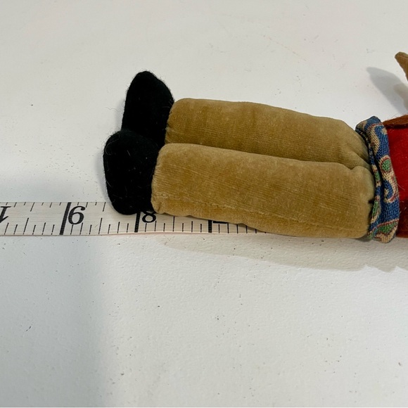 Vintage Norah Wellings Doll 1930s Boy with Mexican Sombrero Fabric Doll - Picture 12 of 12
